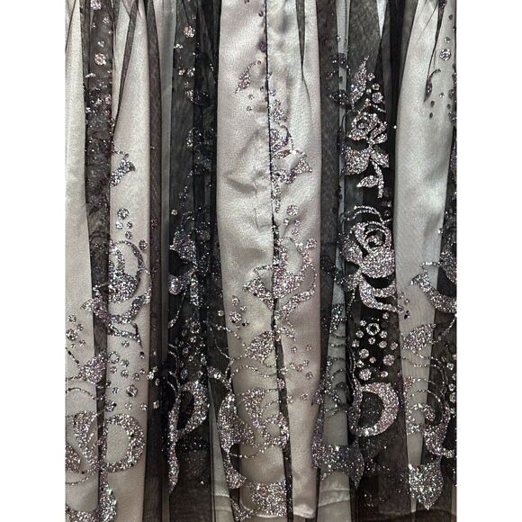 Hailey Logan by Adrianna Papel Mini Dress Hot Pink/black/silver  Size 7/8 - Picture 6 of 9